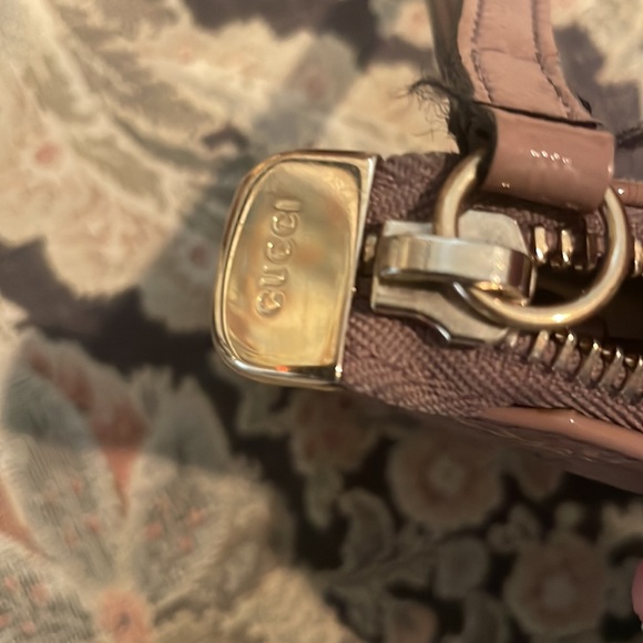 Gucci pink Patent leather wristlet wallet clutch - Picture 13 of 15